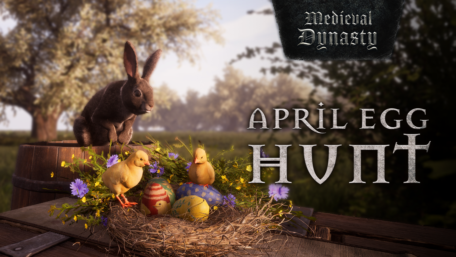 April Egg Hunt 🧺