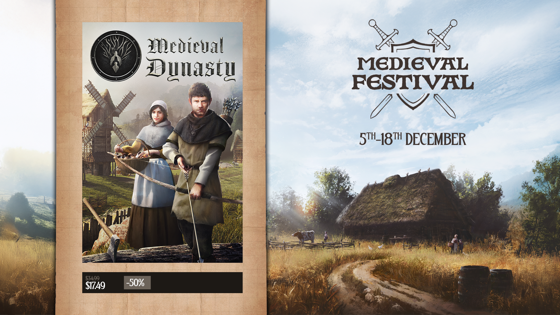 The Medieval Festival is Live! ⚔️