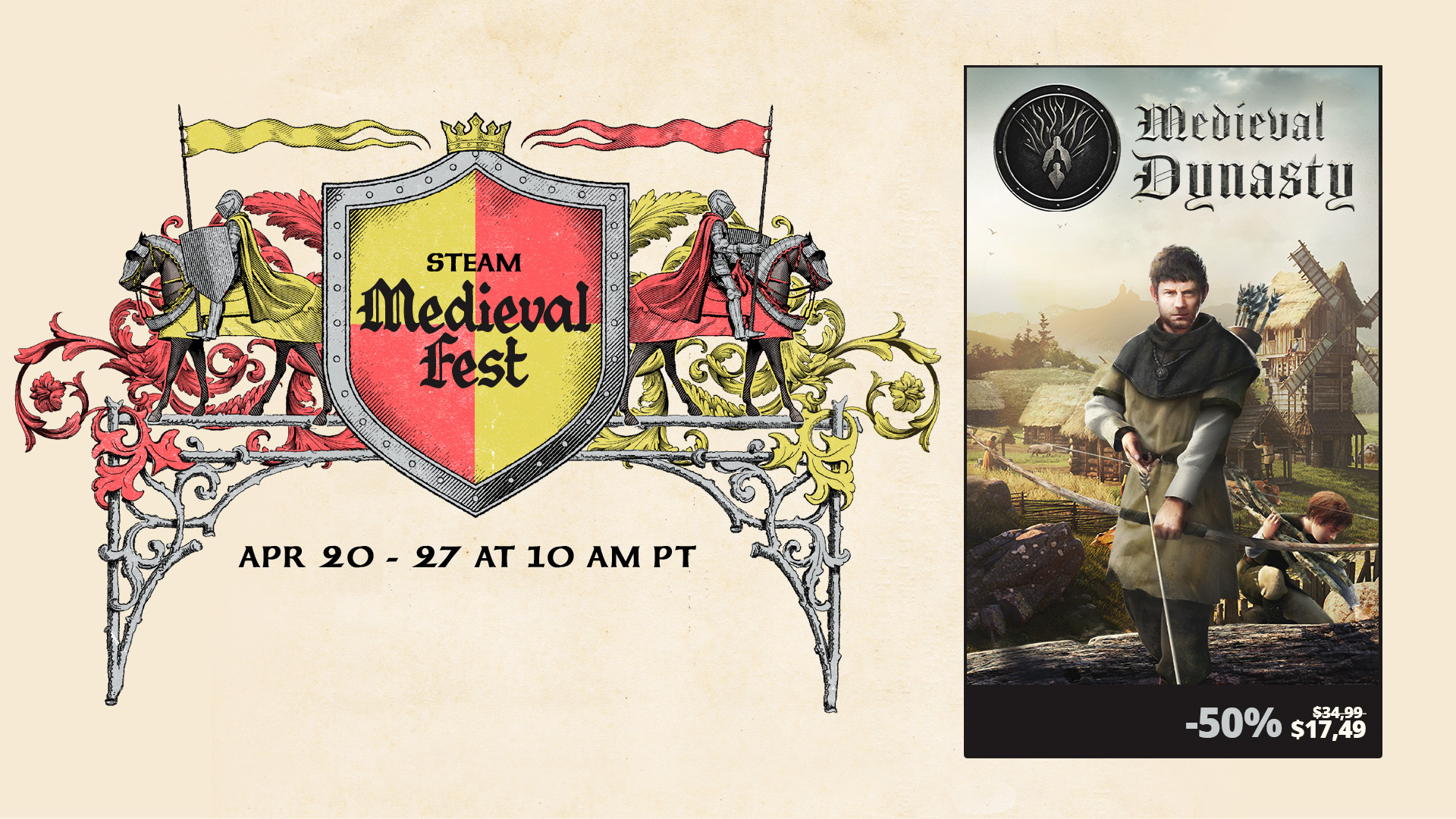 Steam Medieval Fest! 🛡️
