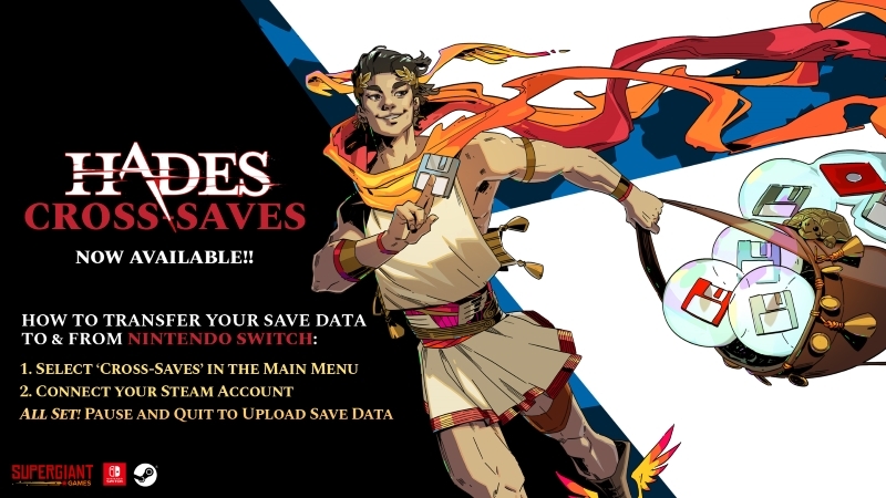 Hades - Cross-Saves Update Out Now on Nintendo Switch!! - Steam News