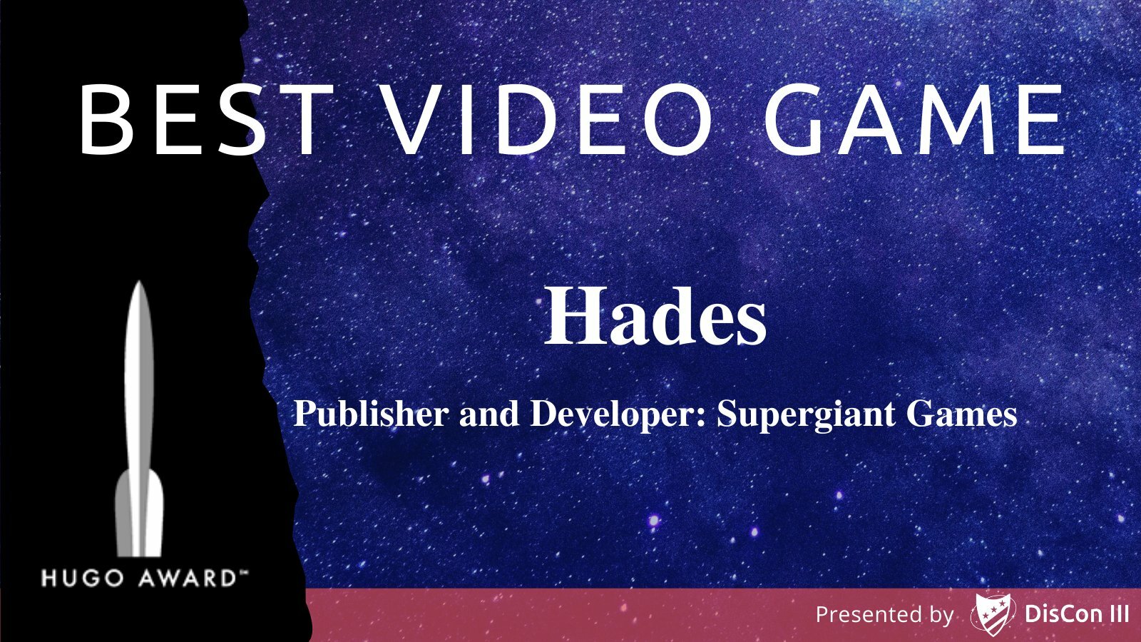Hermes is here with some good news: Our - Supergiant Games