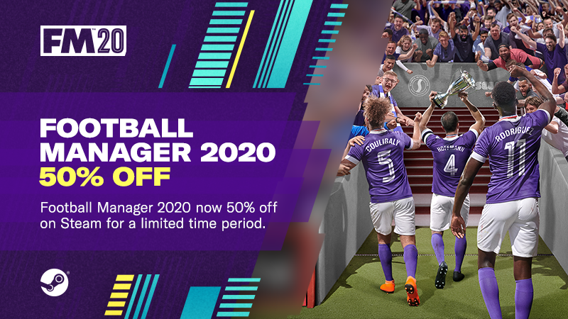 Soccer Manager 2020 no Steam