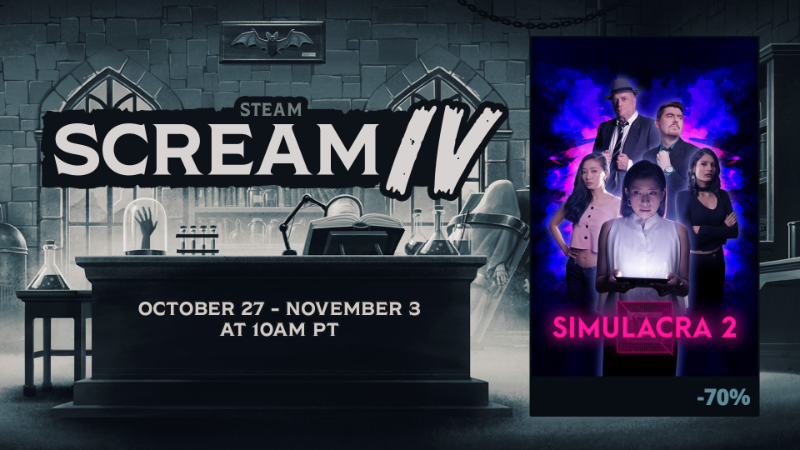 Calling All Screamers: SIMULACRA 2 Joins Steam Scream Fest!
