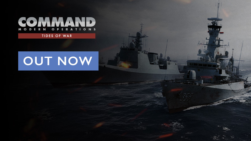 Command: Modern Operations – Tides of War launches today