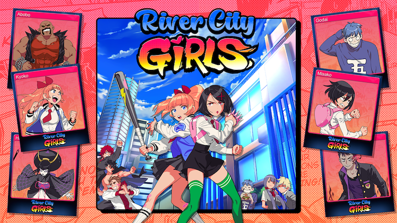 At Last! River City Girls 1 Trading Cards!