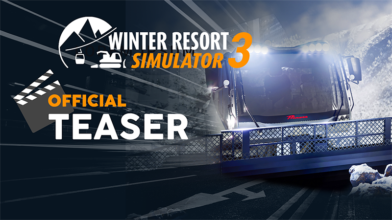 Winter Resort Simulator 3 is in development!