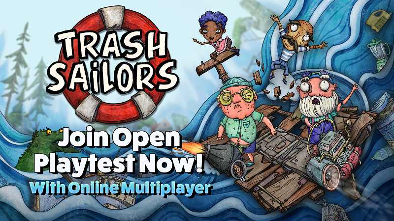 Trash Sailors: Co-Op Trash Raft Simulator on Steam