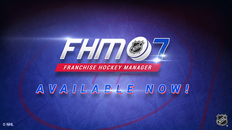 Franchise Hockey Manager 7 is available NOW!