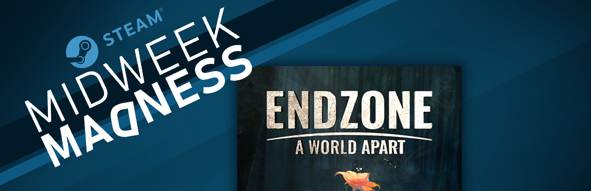 Endzone - A World Apart is featured in Steam's famous Midweek Madness!