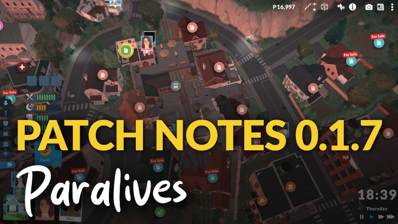 New Quality of Life Patch is Out Now! 0.1.7