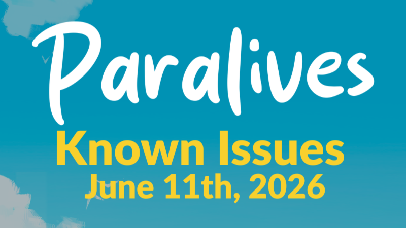 Known Issues - June 11th, 2026