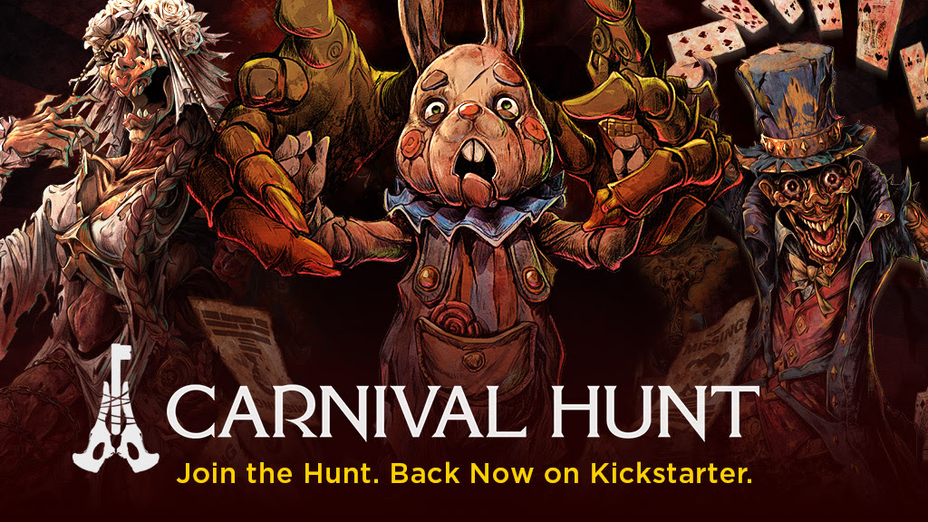 this new asymmetrical multiplayer horror game looks insane! #carnivalh, carnival hunt