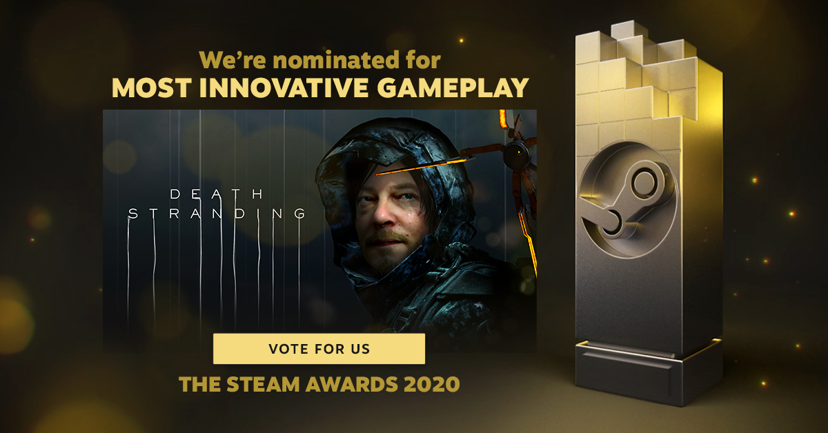 The Game Awards on X: Vote now in the final round of Player's Voice  category -- down to four final games, and you 100% decide the winner. -  Death Stranding - Fire