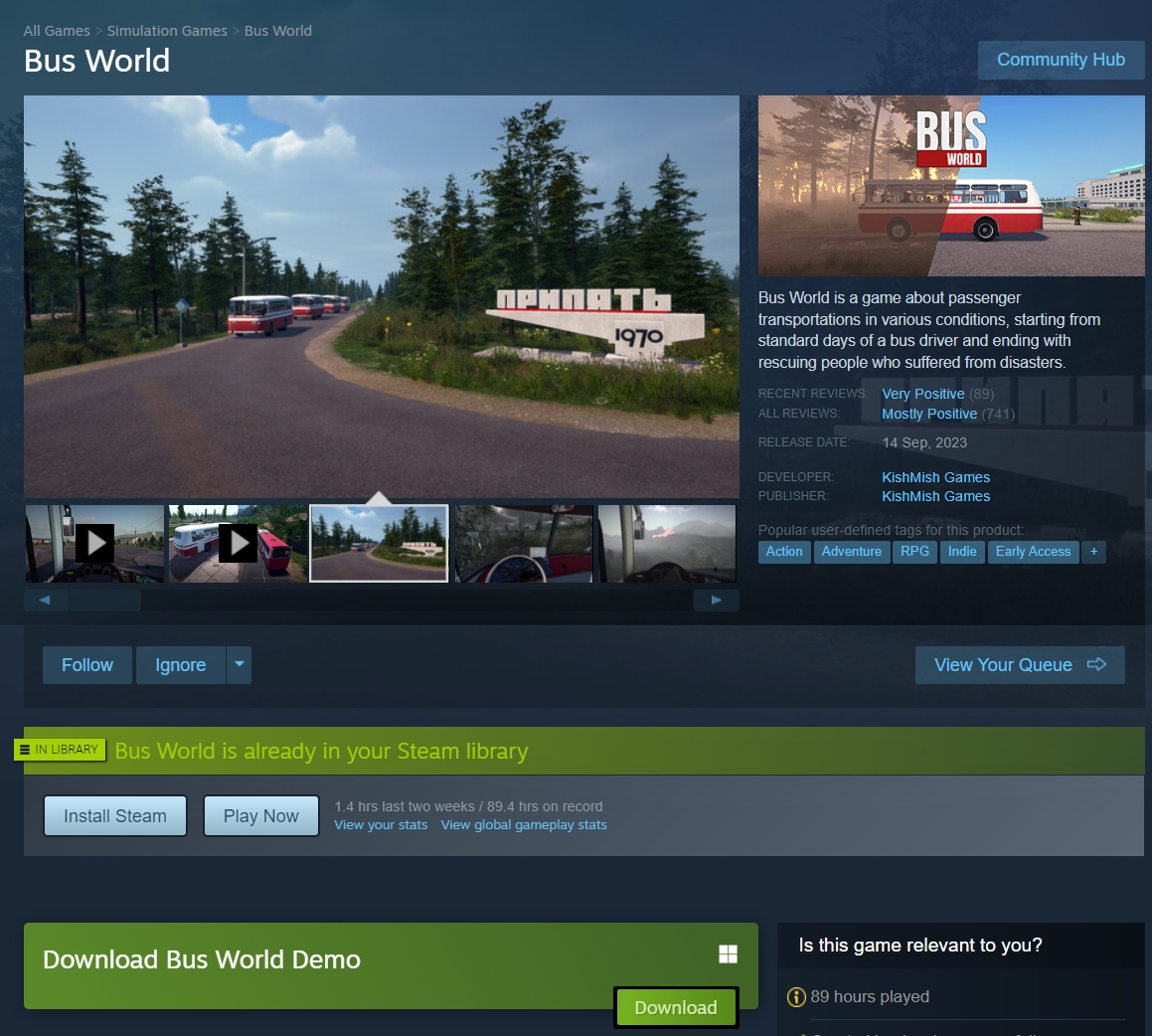 Сообщество Steam :: Bus World