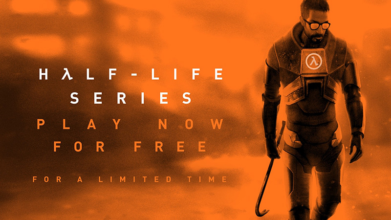 Todos os Half-Life estão de graça na Steam