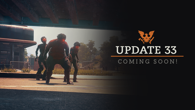 State of Decay 2: Juggernaut Edition - COMING SOON: Update 33