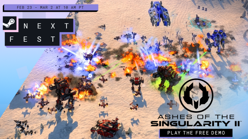 Ashes of the Singularity II Demo Available Now on Steam Next Fest