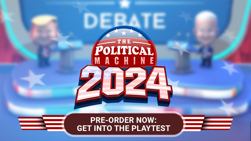 Steam Playtest Now Available for The Political Machine 2024