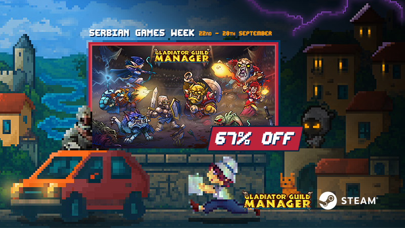 Serbian Games Week: 67% Off All-Time Low, New Bundle and Our Next Game!