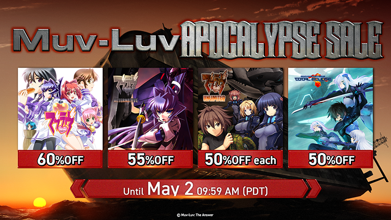 Muv-Luv Apocalypse Sale Now On