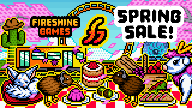 The Fireshine Games Spring Sale is Live! ????