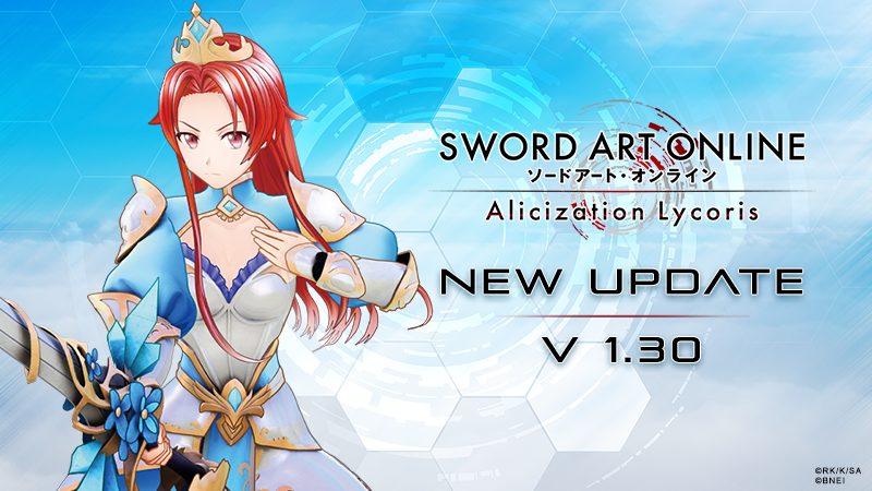 Sword Art Online Alicization Lycoris Update 1.21 Patch Notes