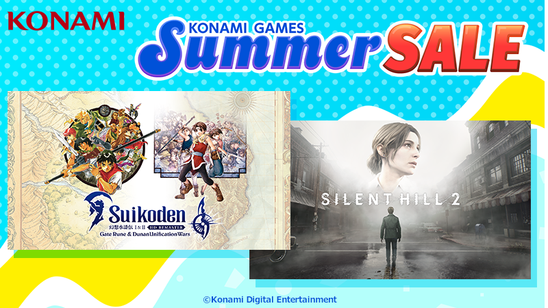 KONAMI Summer Sale 2025 is now on!