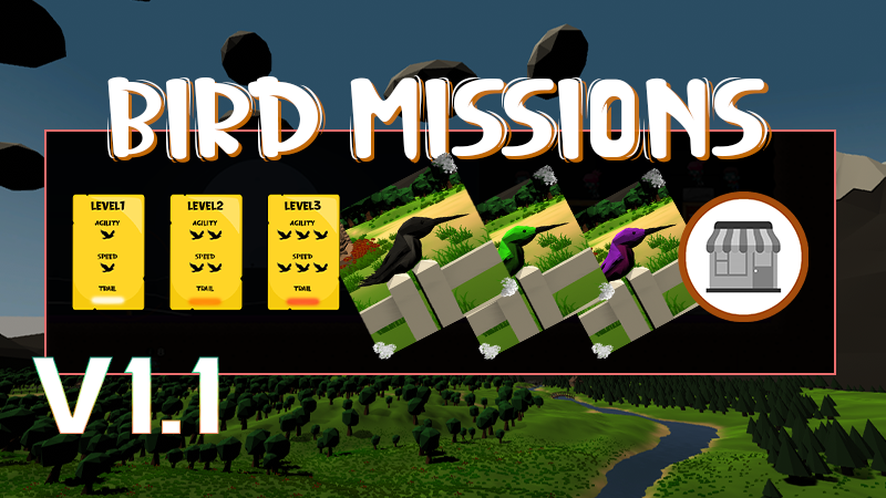 Bird Missions - THE SHOP IS HERE - Steam News