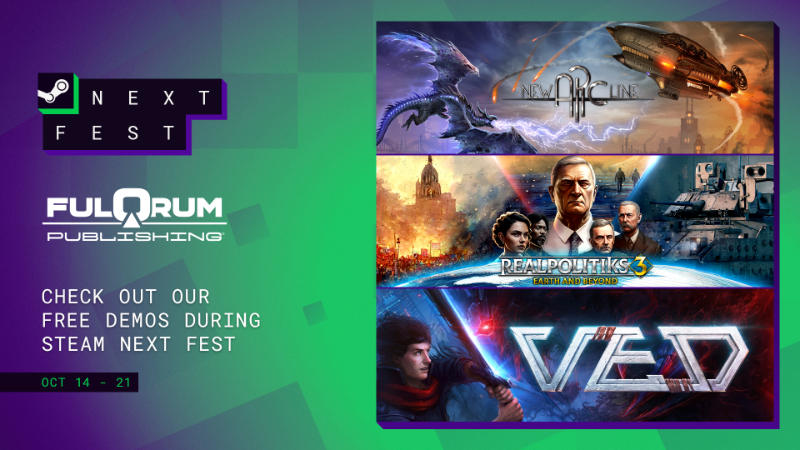 Try Upcoming Fulqrum Publishing Games at Steam Next Fest Now!