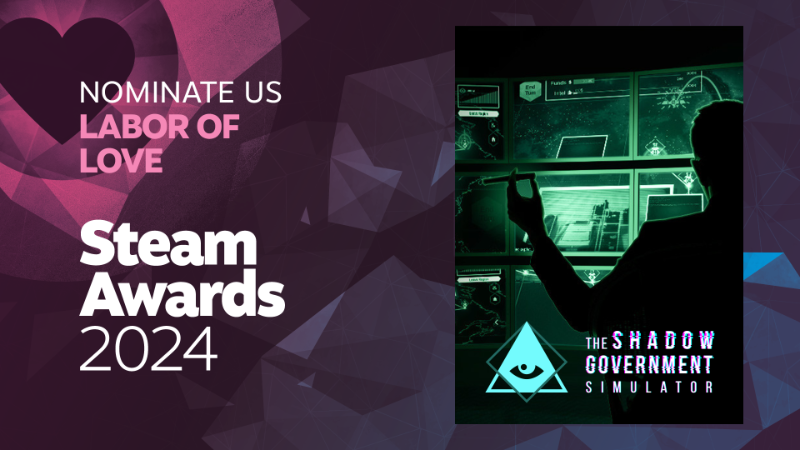 Nominated for the Steam Awards! 🏆