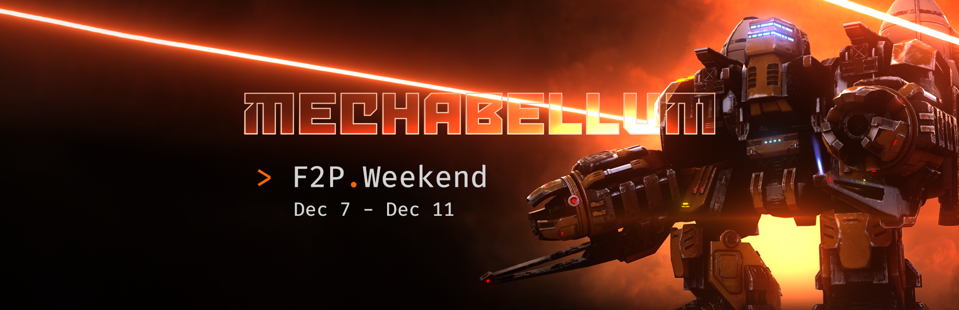 Free Weekend: Dec 7 - 11