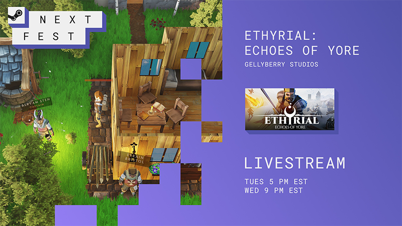 Ethyrial Map Ethyrial: Echoes of Yore - Next Fest Second Announcement! - Steam News