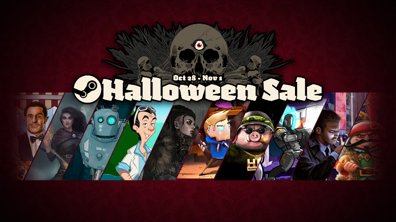 Jessika is featured in Steam's Halloween Sale!