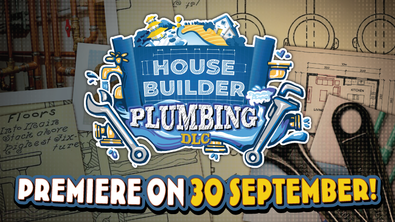 🛠️ Plumbing DLC launches on 30 September! 👨‍🔧🚽