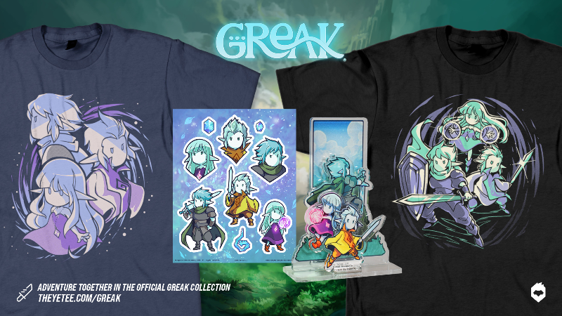 Greak new merch collection with The Yetee!
