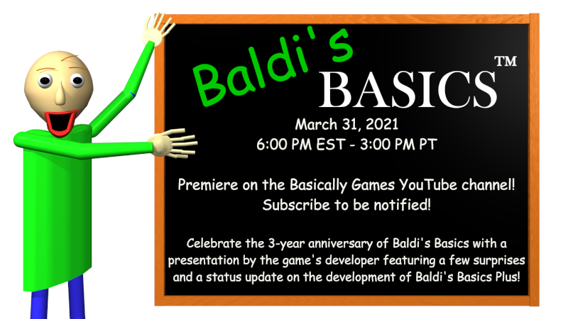 WELCOME TO JOHNNY'S STORE!  Baldi's Basics Plus - Part 2 