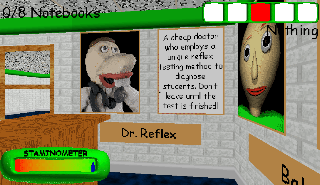 Playtime from Baldi's Basics is doing wacky things to reality