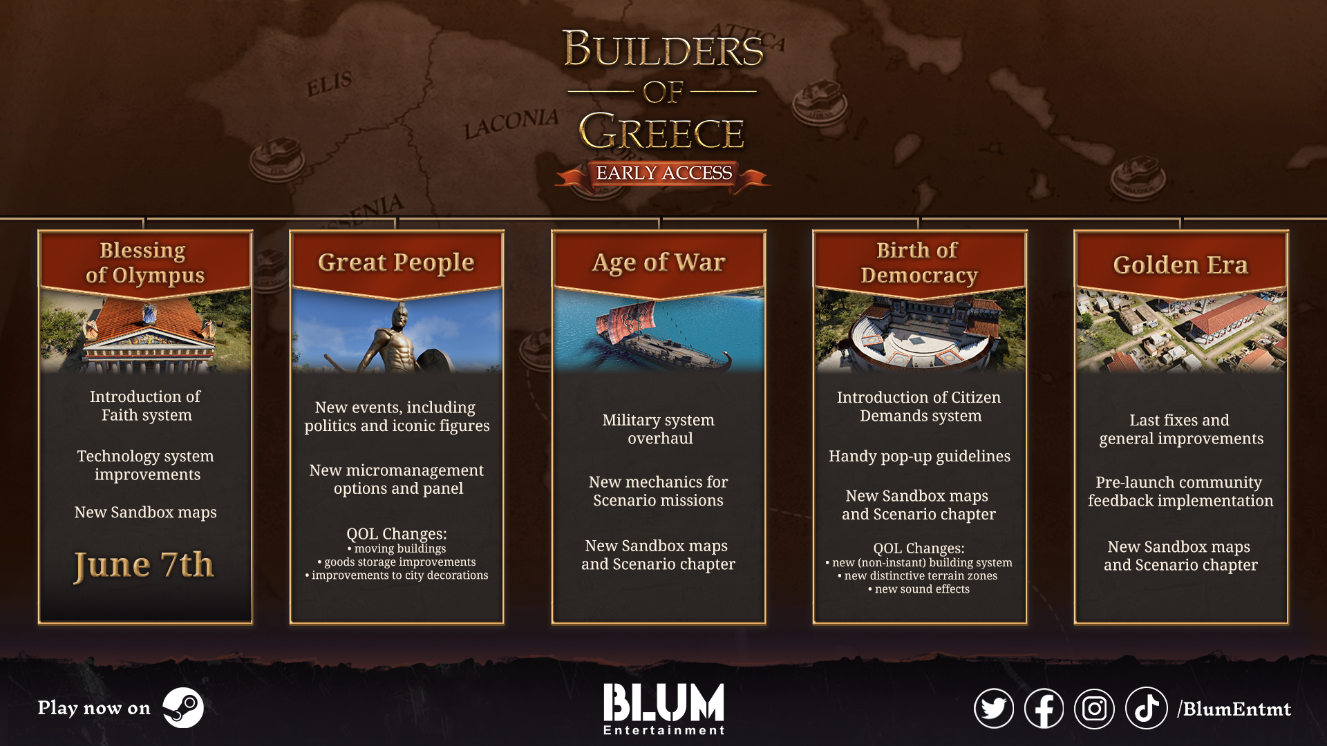 Builders of greece дата выхода