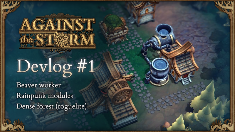 Roguelite city builder ``Against the Storm'' play review that