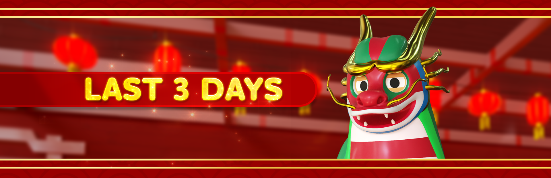 Last 3 days to be the Dragon 🐉