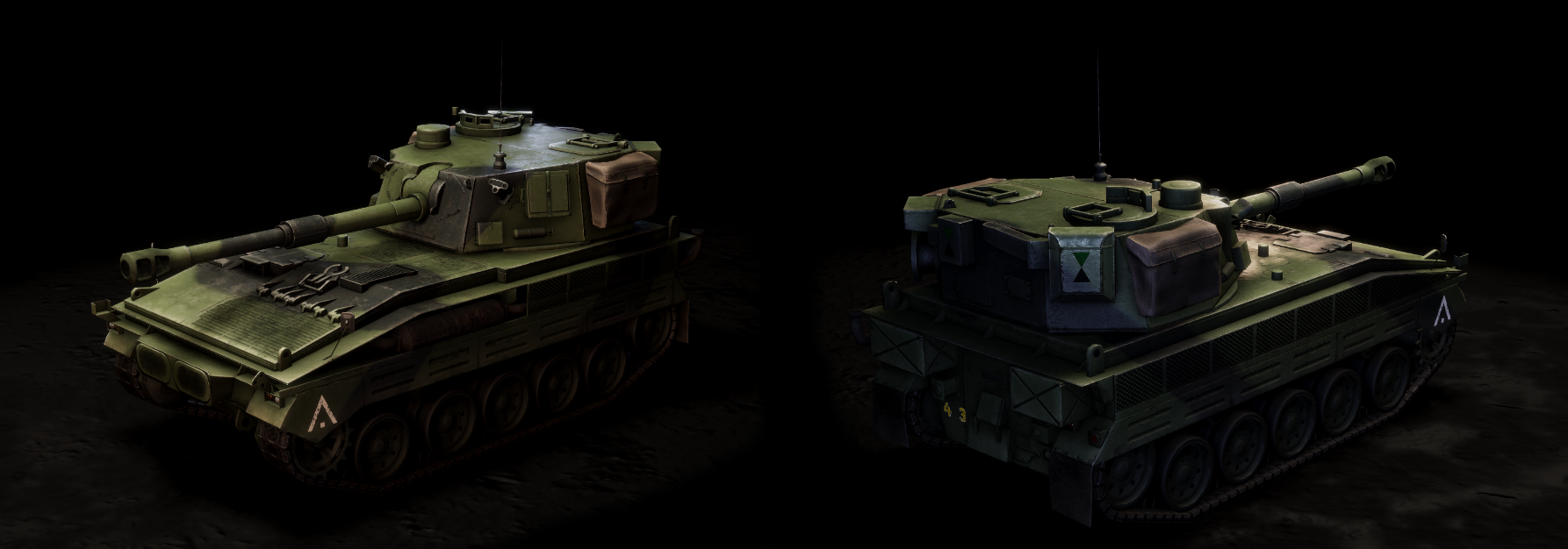 Fbot Tank ...and inside the game.