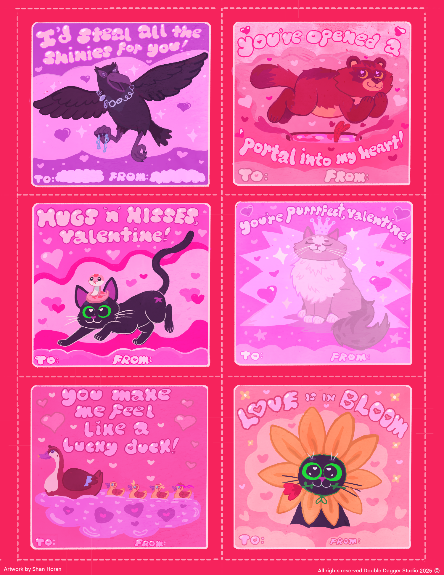 Free DIY Little Kitty, Big City Valentines! thumbnail