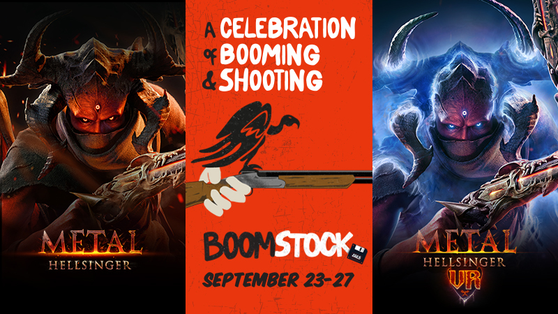 Metal: Hellsinger and DLC Discounts in the Boomstock Event!