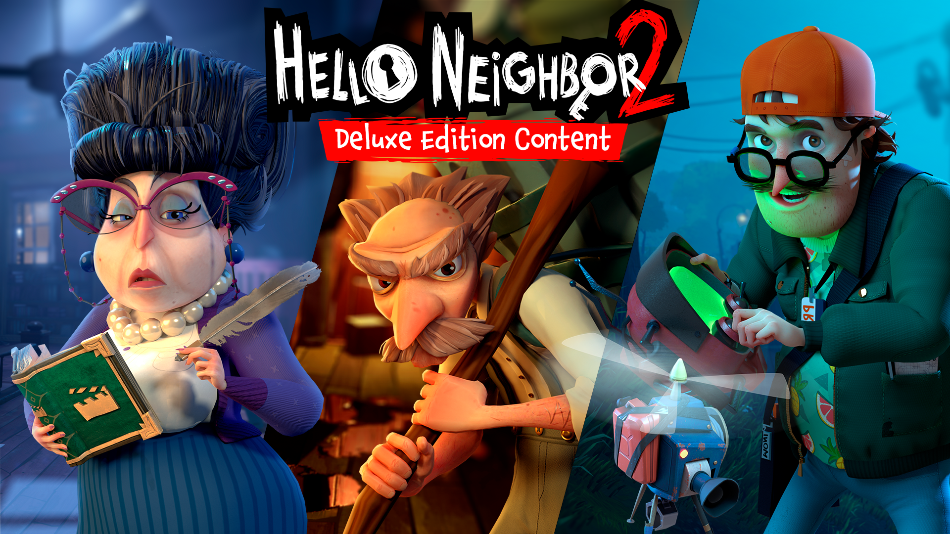 Secret Neighbor meets Hello Neighbor 2 this Halloween