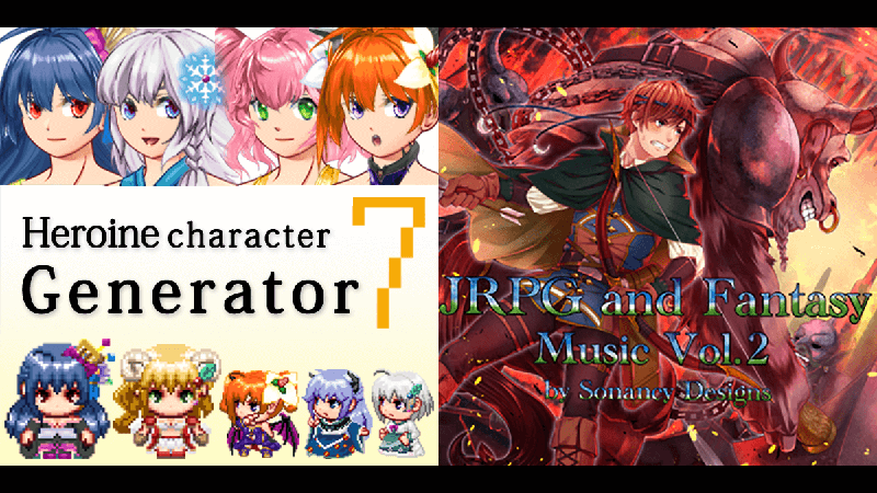 RPG Maker MZ - Heroine Character Generator 6 for MZ no Steam