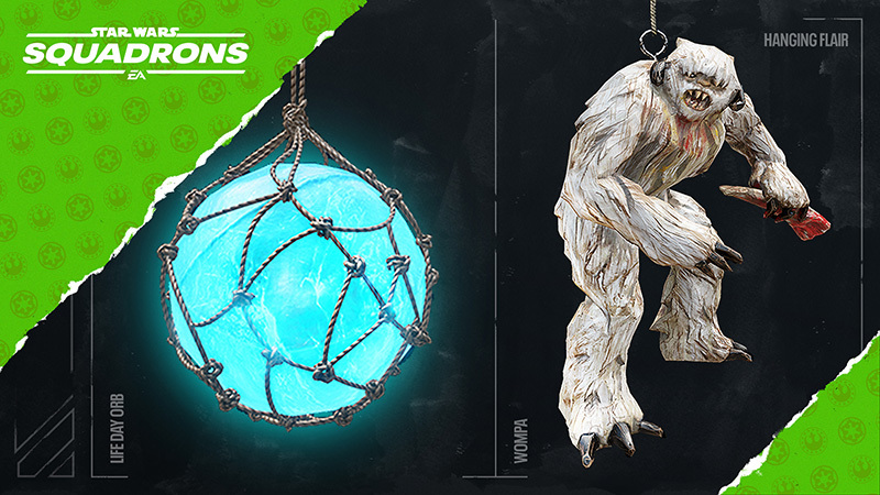 Pilots! New Holiday Cosmetics are now available, free for all players!