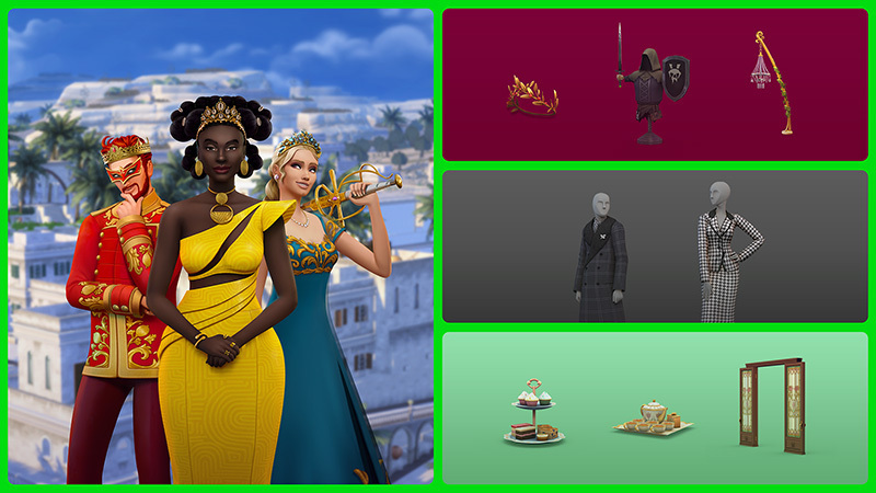 The Sims™ 4 Royalty & Legacy Grand Bundle* | It's Here!