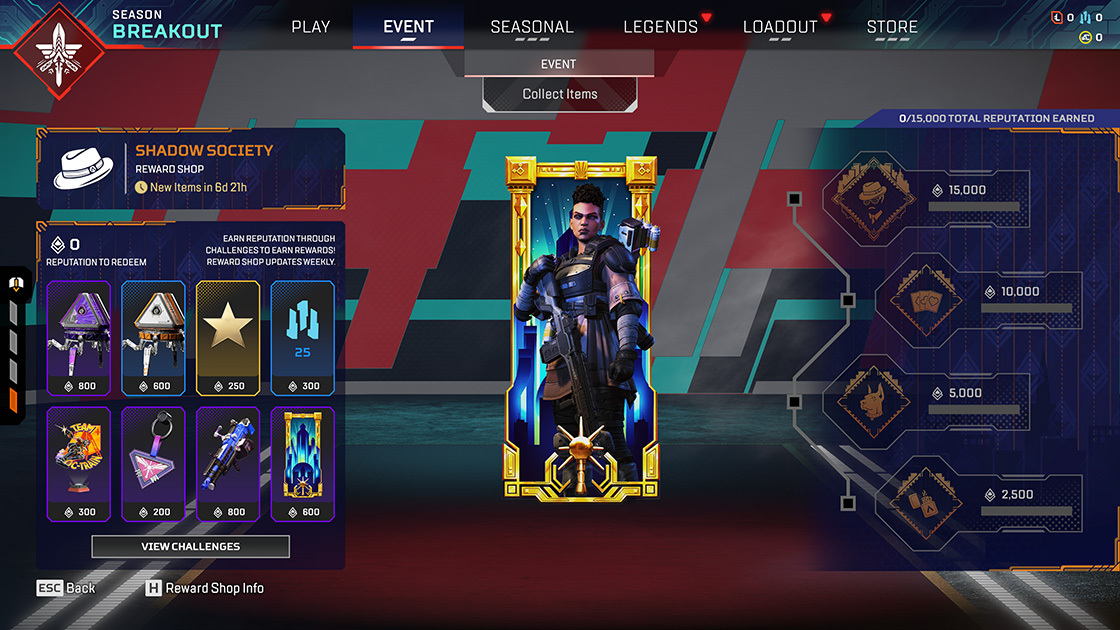 New Epic Frame (Gone Fishing), 4th Anniversary Prize Tracker. [Apex Legends  - Highlight - Feb.23] 