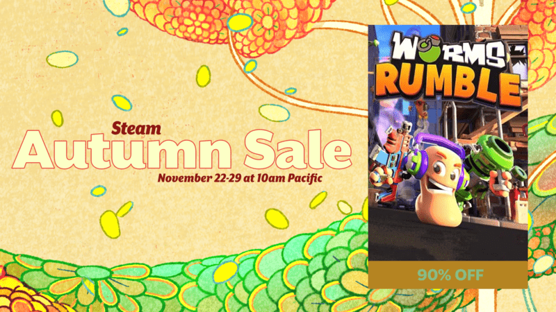 Save up to 90% in the Steam Autumn Sale!