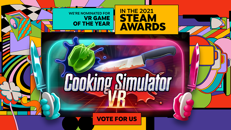 Cooking Simulator VR Wins Steam's VR Game Of The Year Award